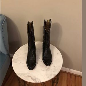 Dan post cowboy boots black